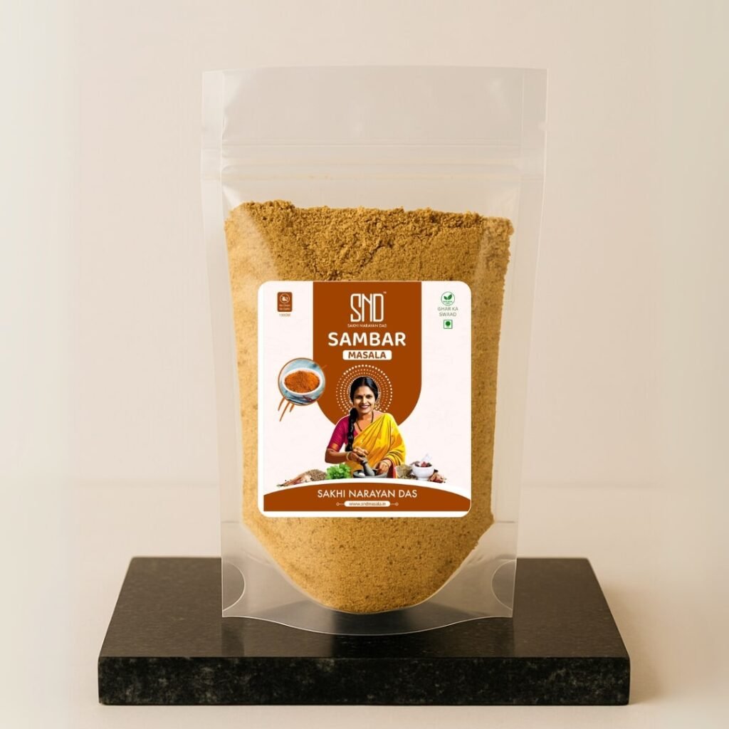 Sambar Masala used for authentic sambar recipe