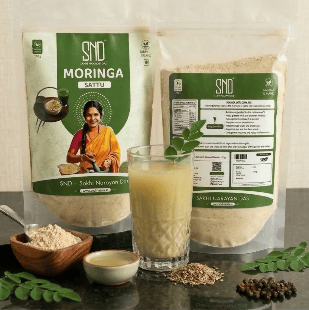 Moringa Sattu healthy drink powder by SND Masala